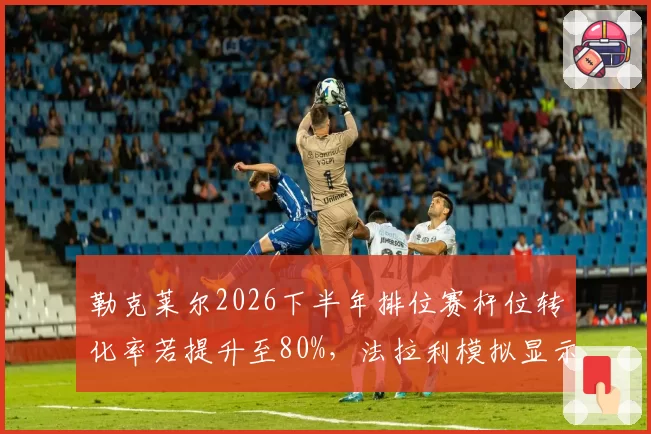 勒克莱尔2026下半年排位赛杆位转化率若提升至80%，法拉利模拟显示其可追回维斯塔潘25分差距